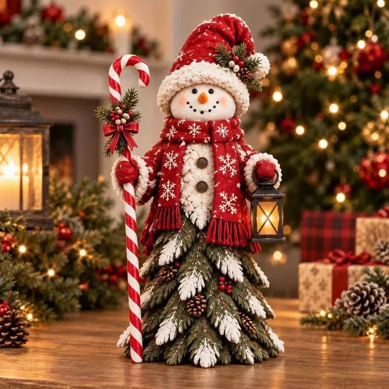Witch Figurines Christmas Table Decorations