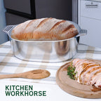 Oval Dutch Oven with Lid - 8 Quart (13 Inch)
