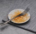 4PCS Set Black Stainless Steel Cutlery Korean Dinnerware Set Gifts Mirror Polishing Silverware Sets Scoop Knife and Fork Sets