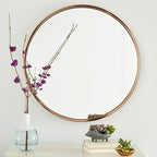 Bathroom wall bathroom mirror wall hanging decorative mirror