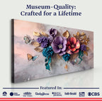 Floral Symphony Wall Art