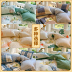 Cartoon Four-Piece Set Fresh Autumn and Winter Single Student Dormitory Bedding Sheet Three-Piece Set Single Quilt Cover