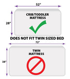 Everything Kids Mermaid Pink and Blue Dream Big Little Mermaid 4 Piece Toddler Bed Set - Comforter, Fitted Bottom Sheet, Flat Top Sheet, and Reversible Pillowcase