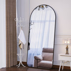 71"×32" Big Full Body Mirror for Bedroom Oversized Floor Mirror Large Standing Mirror Living Room Dressing Mirror Leaning Agains