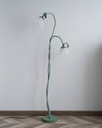 Calla Flower Floor Lamp Matte Green