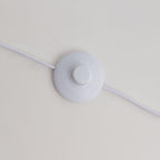 Modern Floor Lamp Metal Glass Standing Light for Living Room