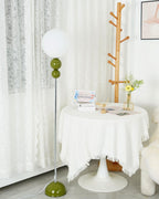 Modern Floor Lamp Metal Glass Standing Light for Living Room