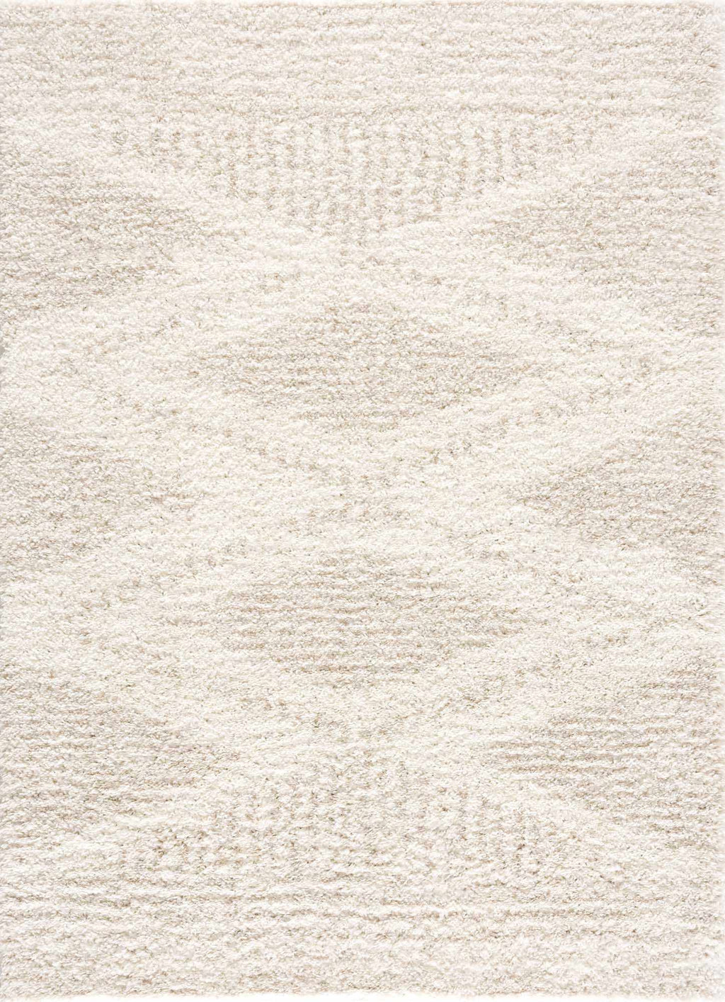 Trunding Plush Area Rug in Light Beige