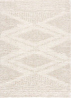 Trunding Plush Area Rug in Light Beige