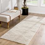 Trunding Plush Area Rug in Light Beige