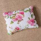 DaDa Bedding Romantic Roses Floral Bed in a Bag Set - Pink Cottage Bedding