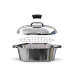 Oval Dutch Oven with Lid - 8 Quart (13 Inch)