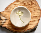 Birth Flower Ring Dish