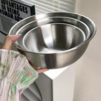 Stainless Steel Material Household with Scale Large Capacity Cooking Mixing Bowl