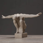 Abstract Thinker Statue Sculpture Modern Home Decor