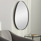 Wall Mirror - Asymmetrical Black 53x90cm