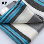 Alpaca Bed Blanket - Striped