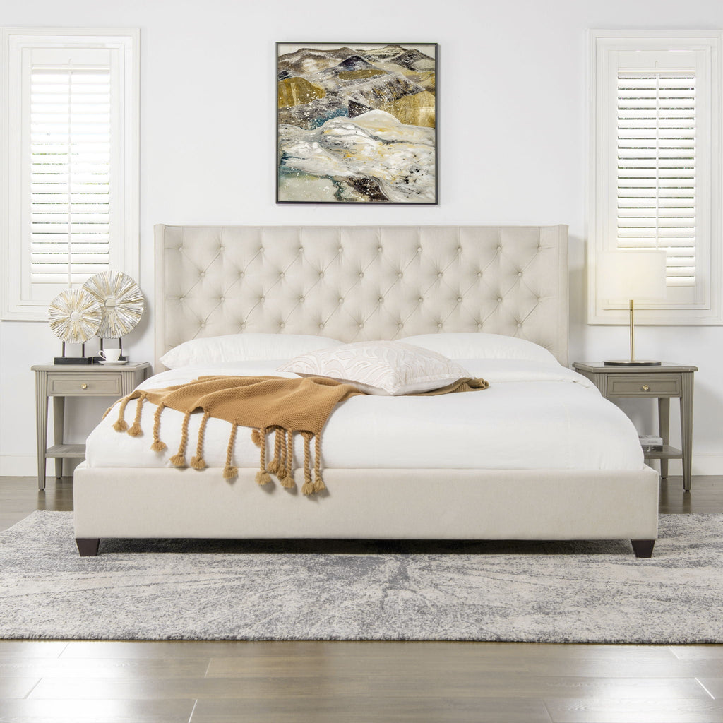 Manhattan - Shelter King Platform Bed Frame